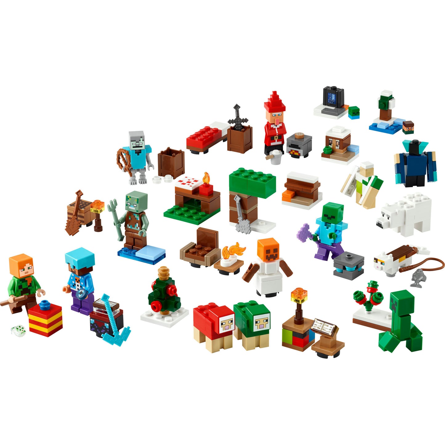 21280 Minecraft Adventskalender 2025, Konstruktionsspielzeug