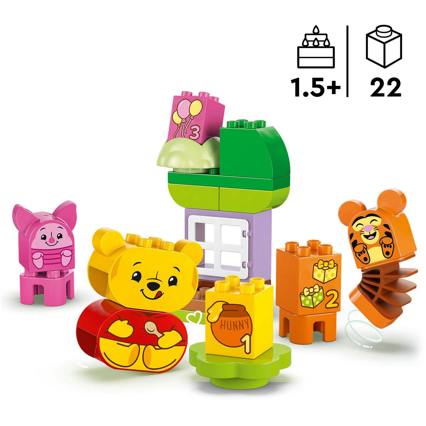 10457 DUPLO Disney Winnie Puuhs Geburtstagsparty, Konstruktionsspielzeug