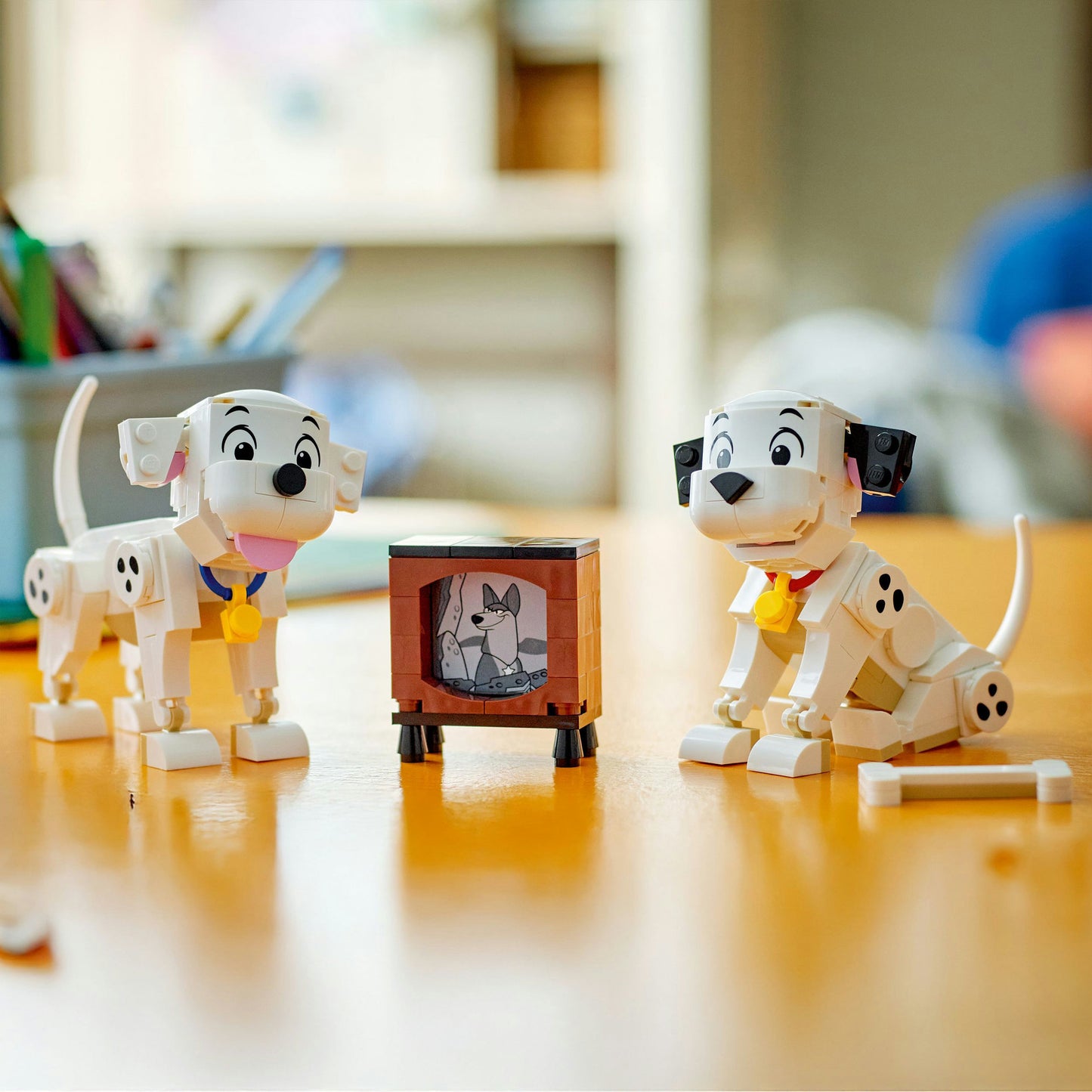 43271 Disney Classic Die Welpen Lucky und Penny aus 101 Dalmatiner, Konstruktionsspielzeug