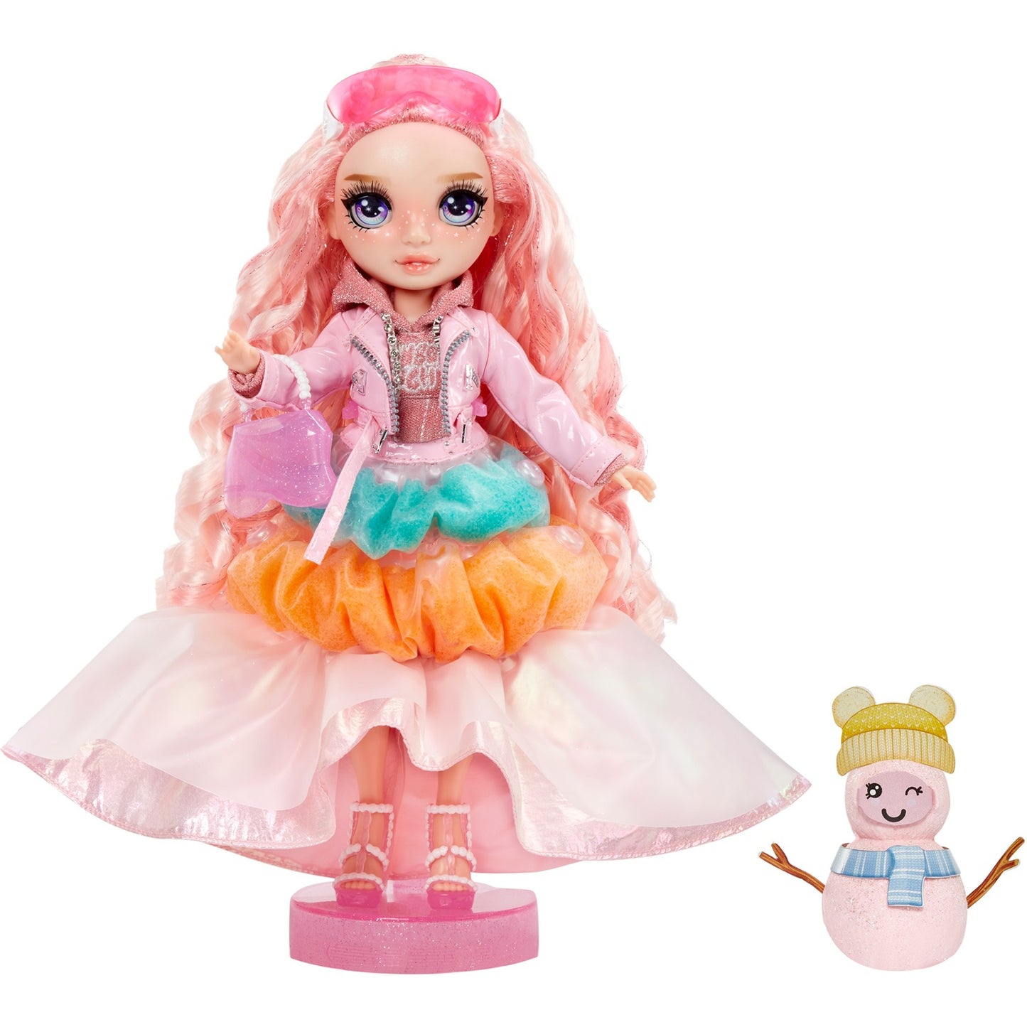 MGA Entertainment Rainbow High Winter Wonderland Doll - Bella (Pink)