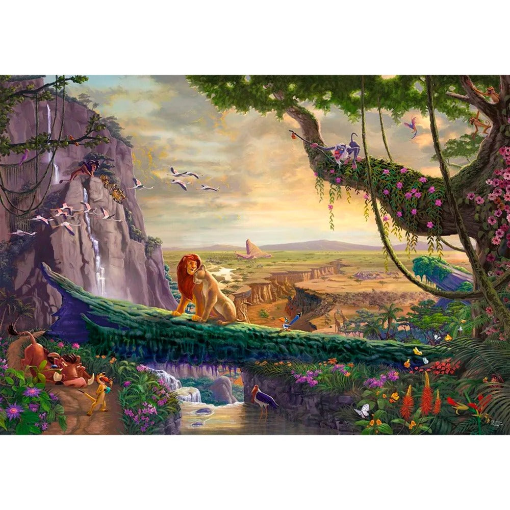 Schmidt Spiele Thomas Kinkade Studios: Disney Dreams Collection - The Lion King, Return to Pride Rock (6000 Teile)