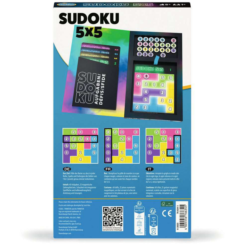 Sudoku 5x5, Denkspiel