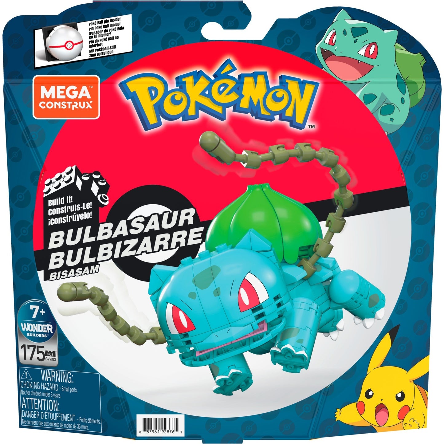 MEGA Pokémon Bisasam, Konstruktionsspielzeug