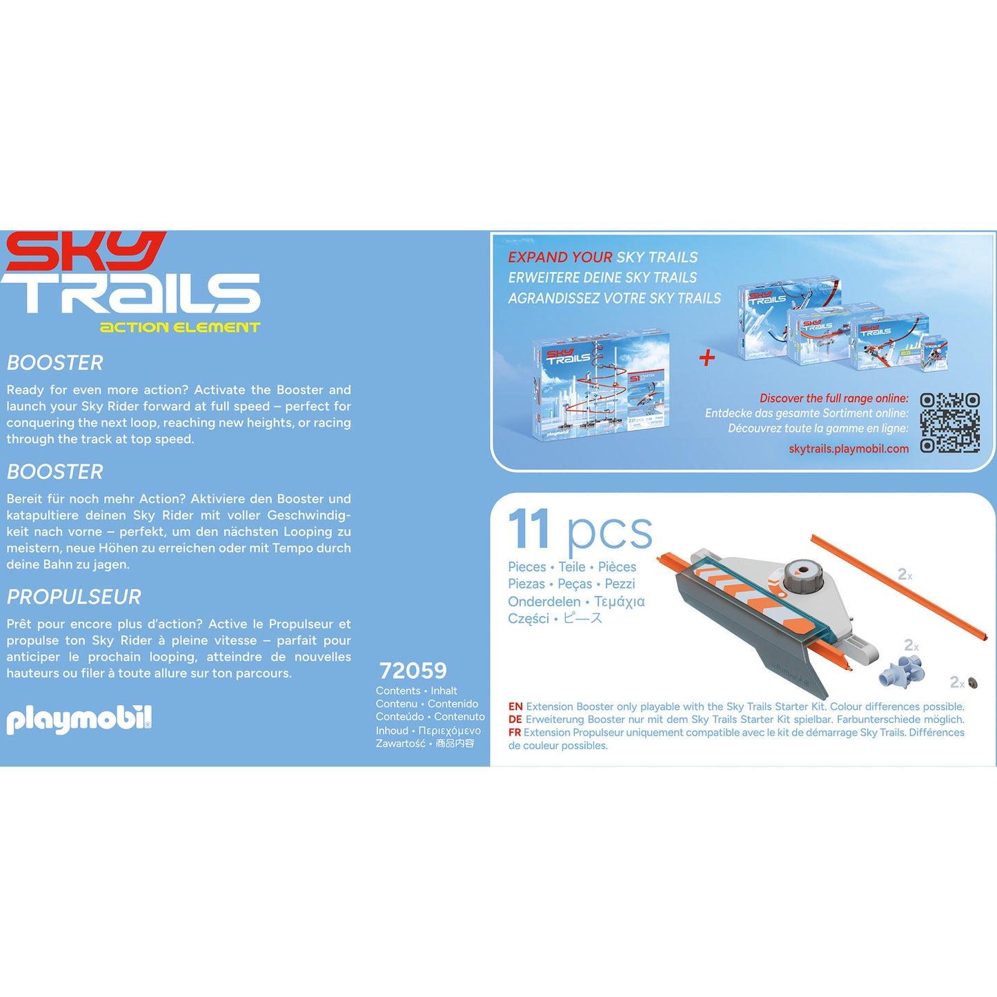 72059 Sky Trails: Booster, Konstruktionsspielzeug