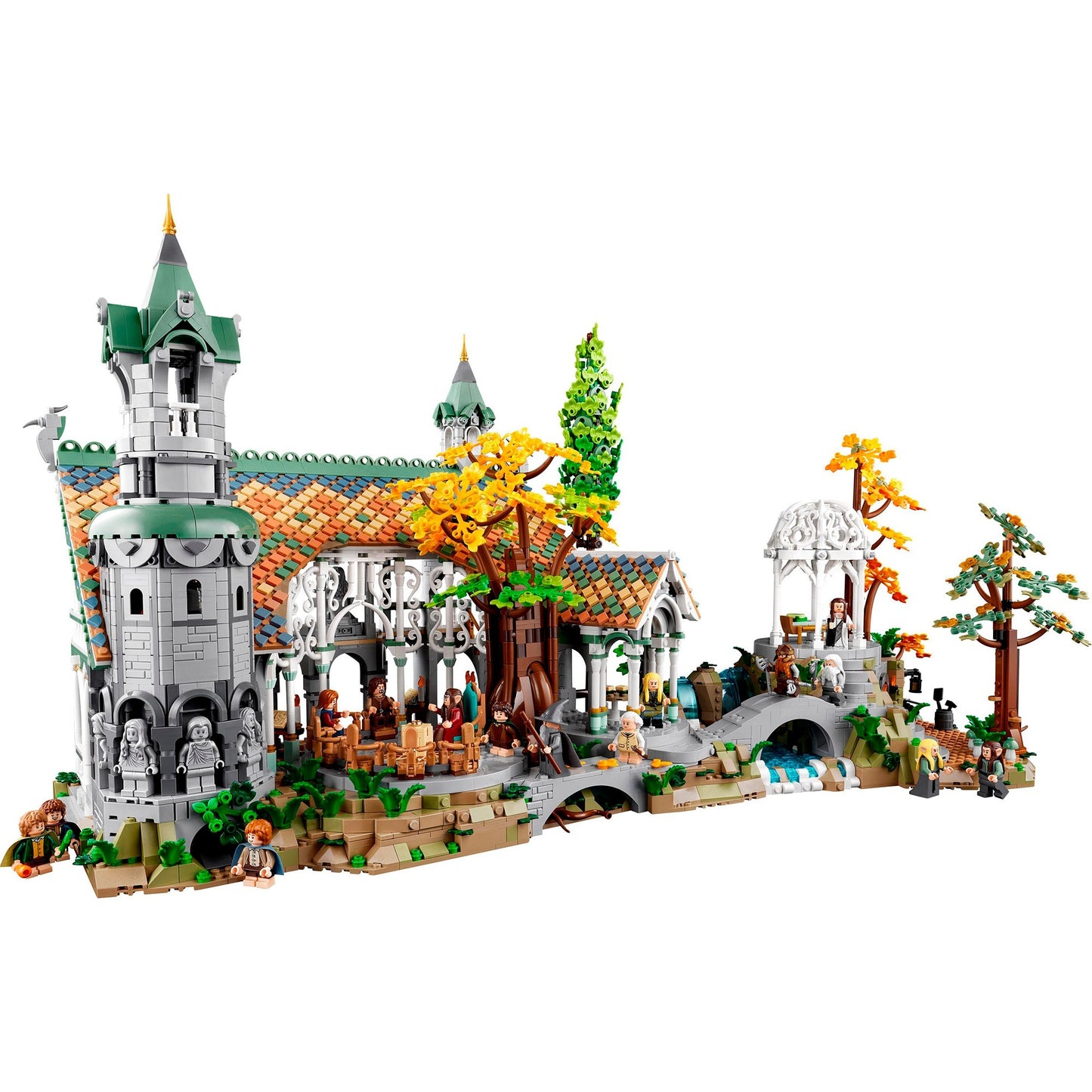 LEGO 10316 Der Herr der Ringe: Bruchtal, Konstruktionsspielzeug