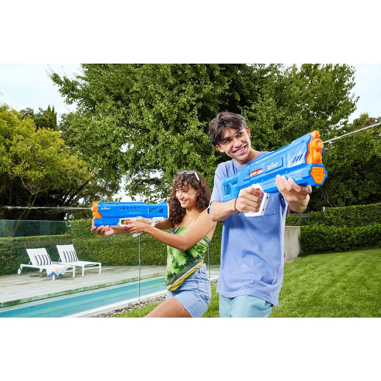 XSHOT Water - Mega Pulse Motor Soaker, Wasserblaster
