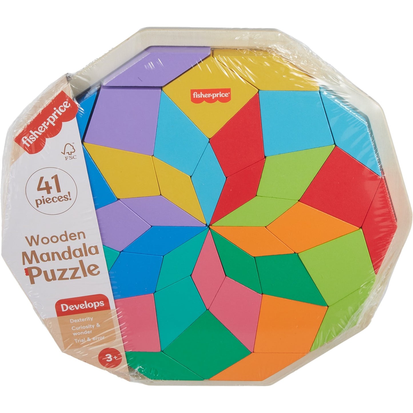 Fisher Price Mandalapuzzle aus Holz (40 Teile)