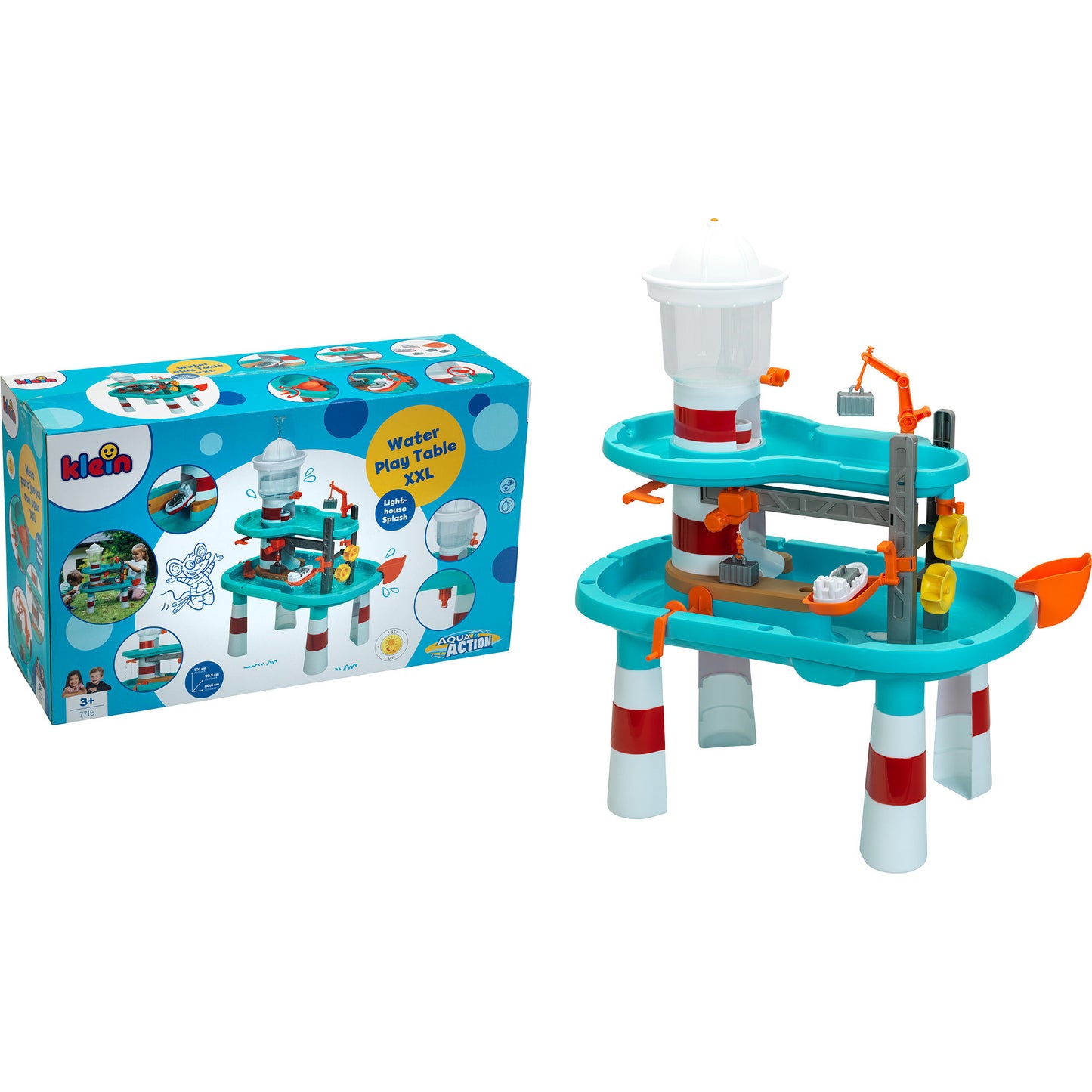 Aqua Action Wasserspieltisch XXL, Lighthouse Splash, Gartenspielgerät