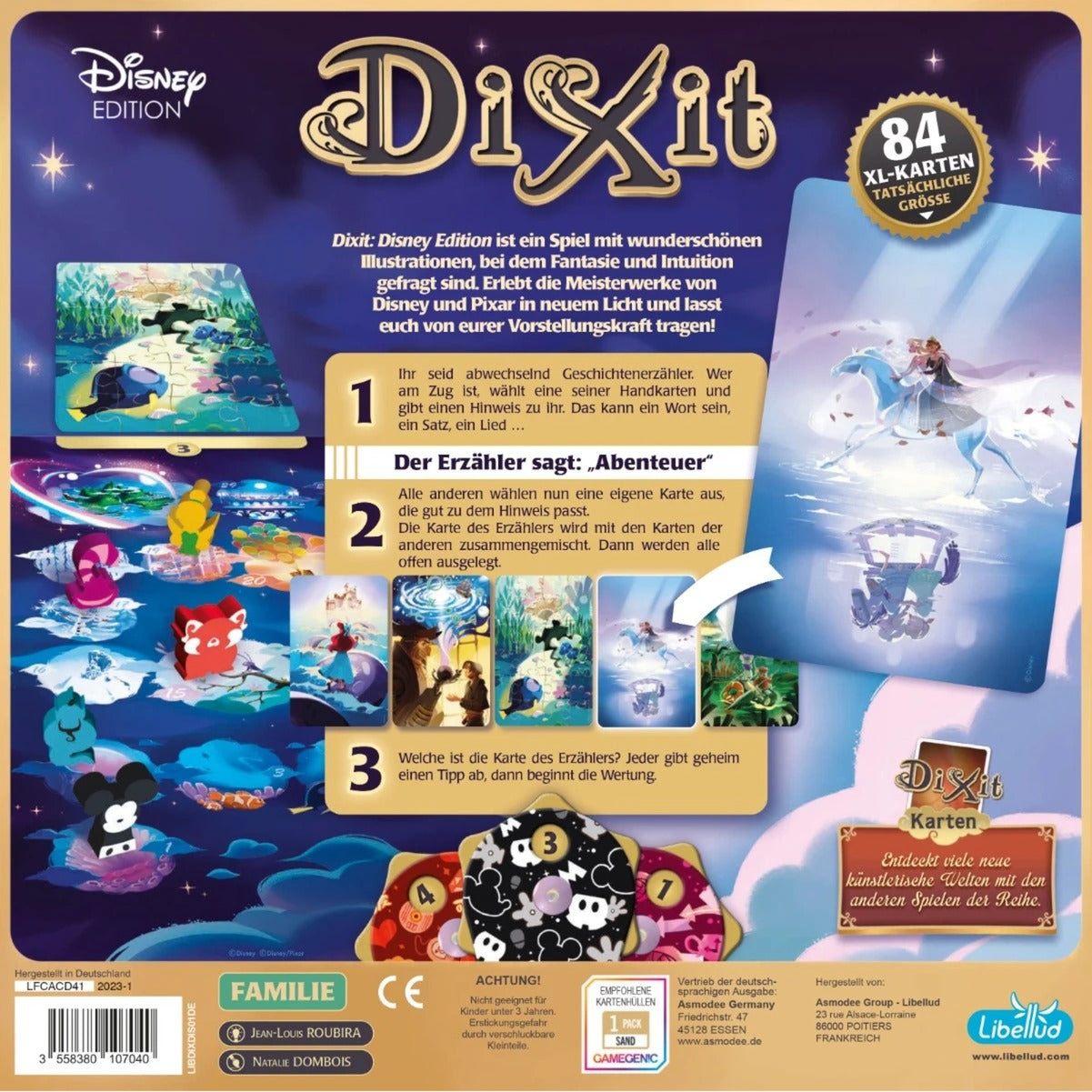 Asmodee Dixit: Disney Edition, Brettspiel