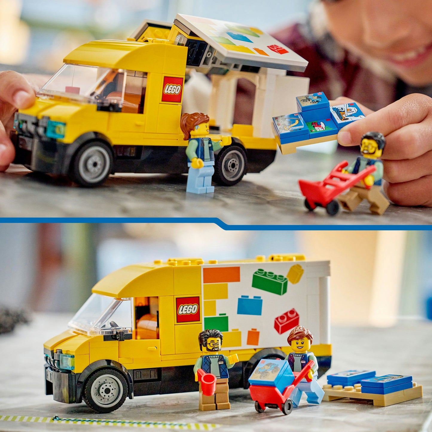 60500 City Der LEGO Lieferwagen, Konstruktionsspielzeug