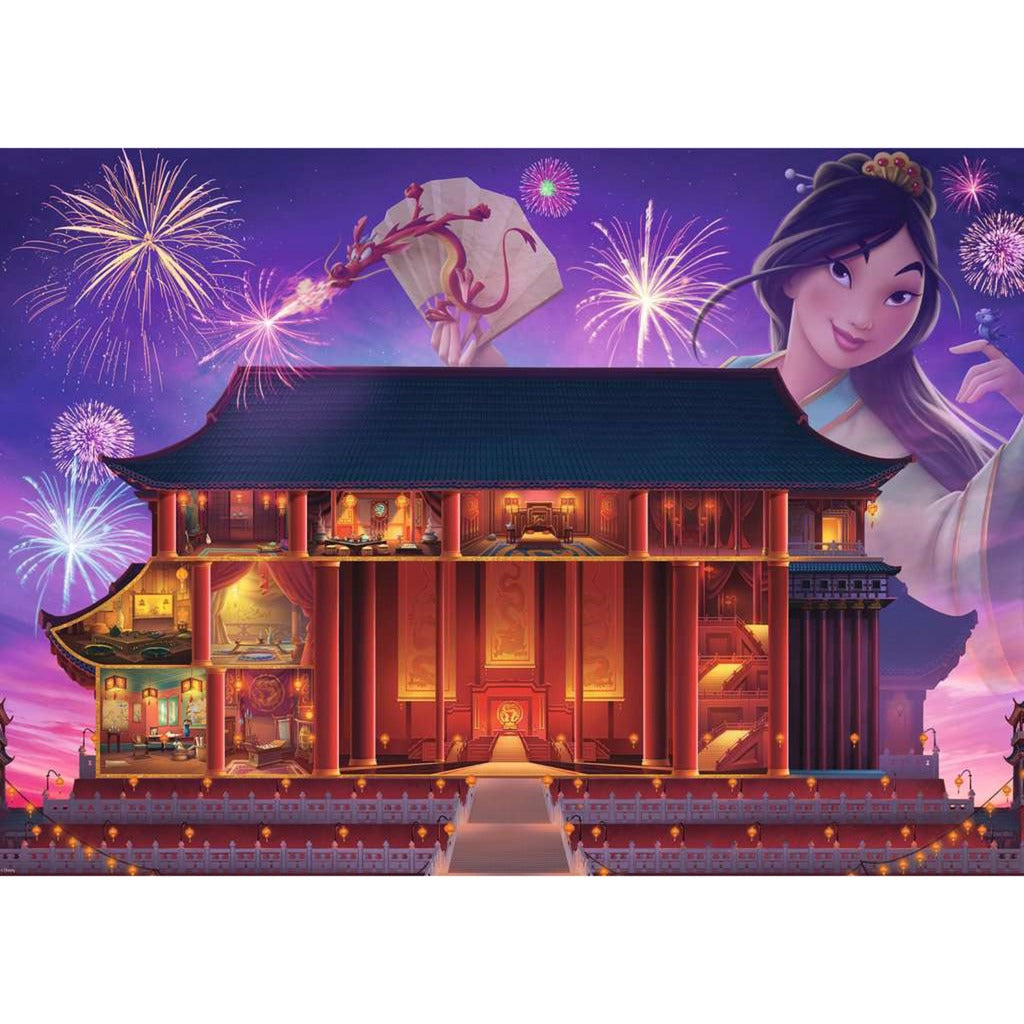 Ravensburger Puzzle Disney Castles: Mulan (1000 Teile)