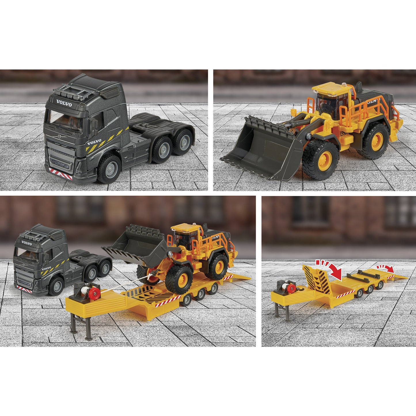 Volvo FH16 Truck + Wheel Loader, Spielfahrzeug
