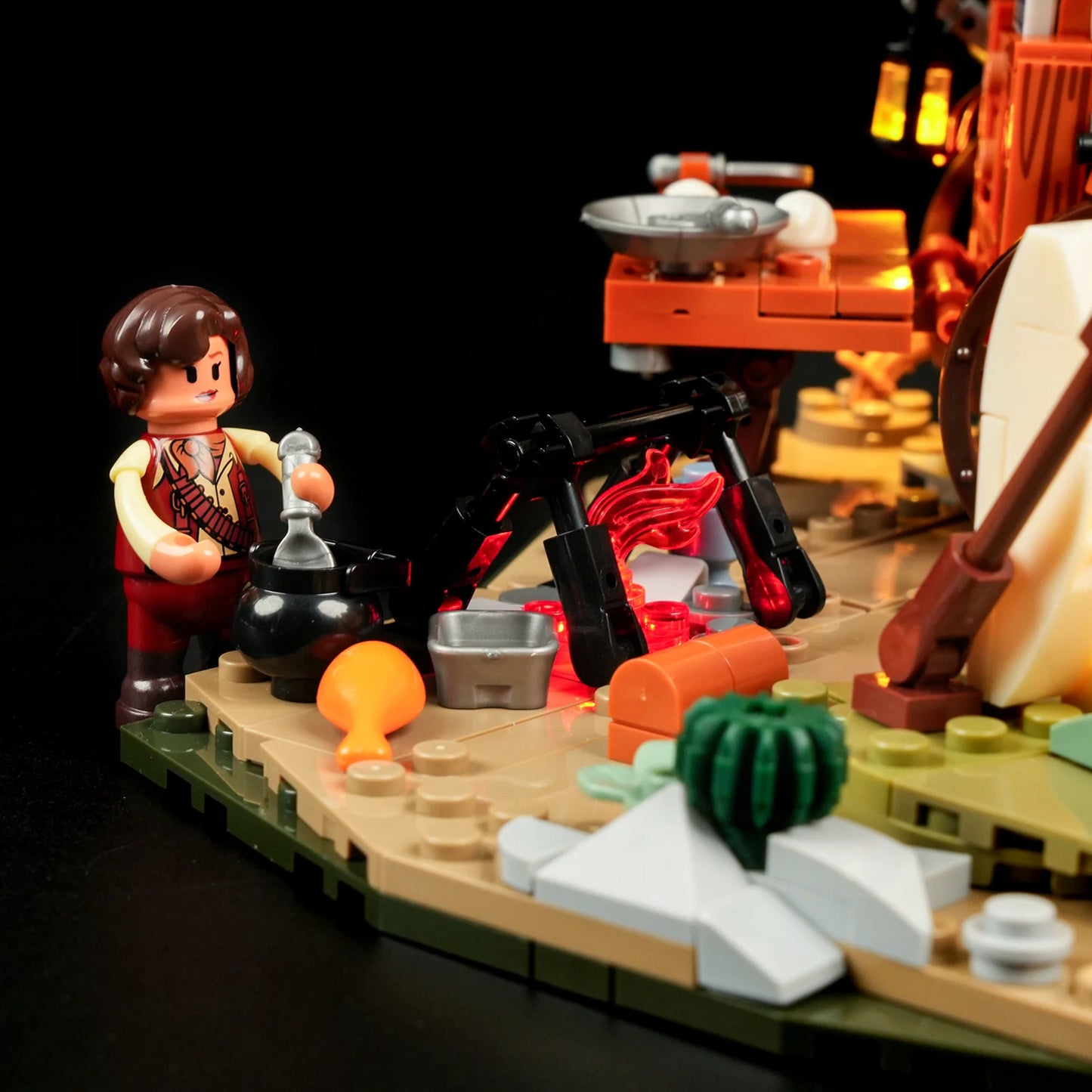 Cowboy-Camp, Konstruktionsspielzeug