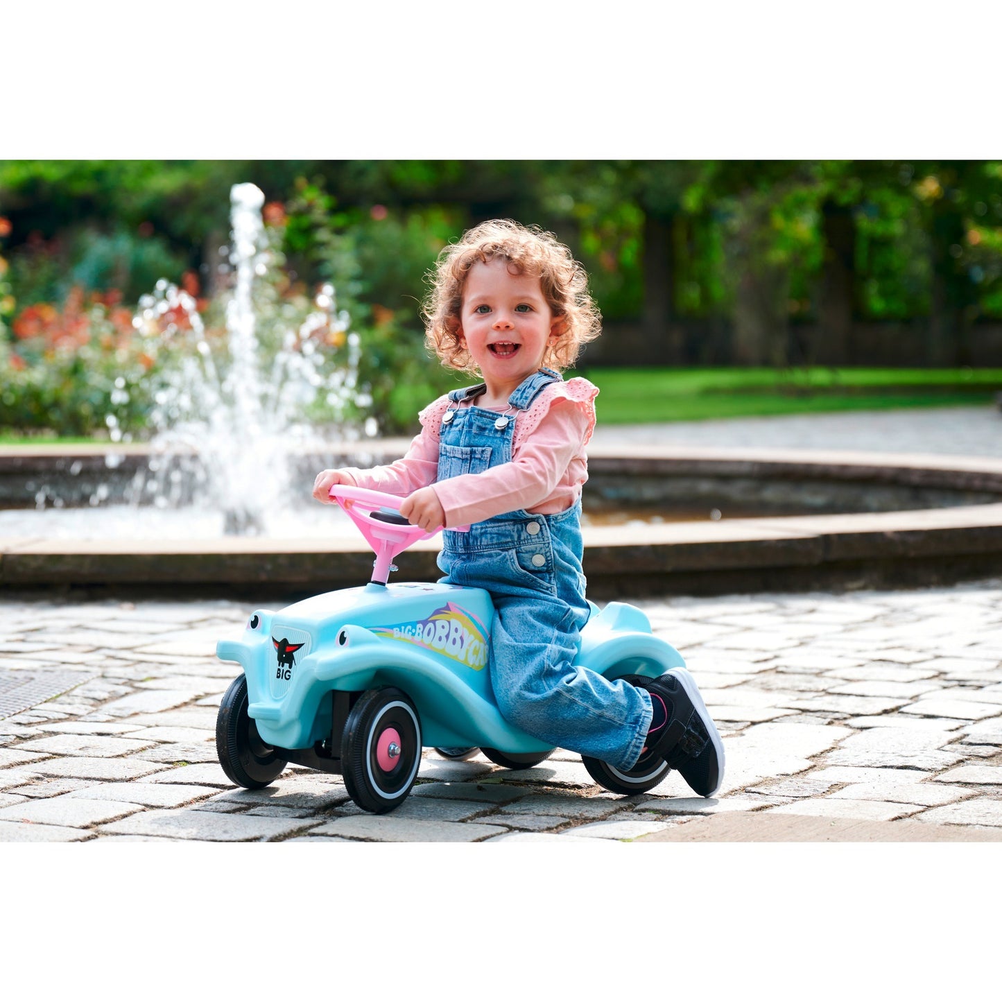 BIG Bobby Car Classic Einhorn (türkis/pink)