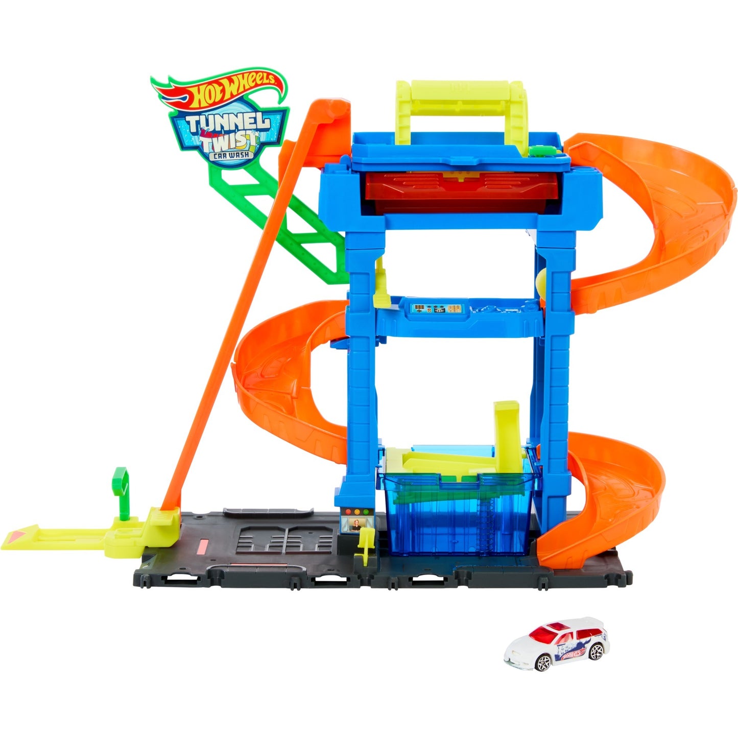 Hot Wheels City Tunnel Twist Waschanlage, Spielgebäude