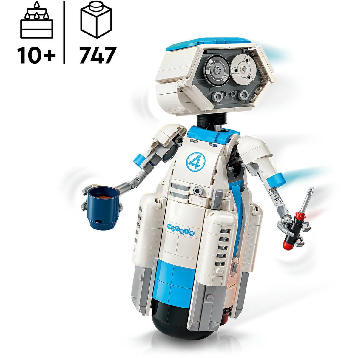 76339 Marvel Super Heroes The Fantastic Four H.E.R.B.I.E., Konstruktionsspielzeug