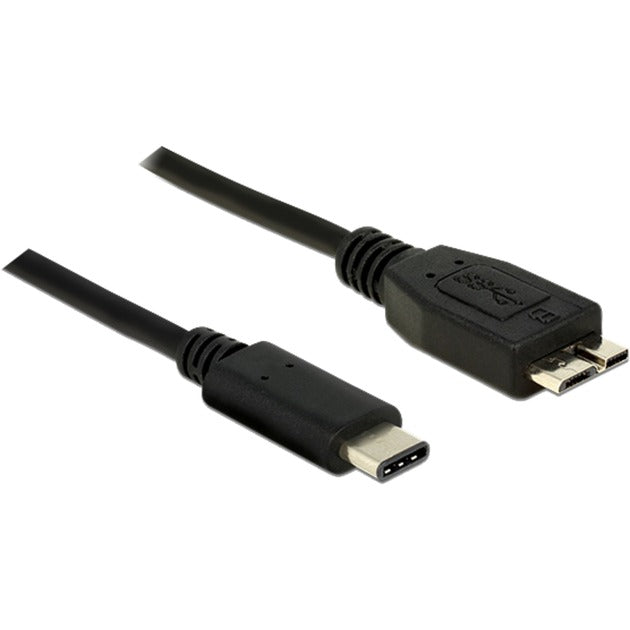 DeLOCK USB 3.2 Gen 2 Kabel, USB-C Stecker > Micro-USB Stecker (schwarz, 1 Meter)