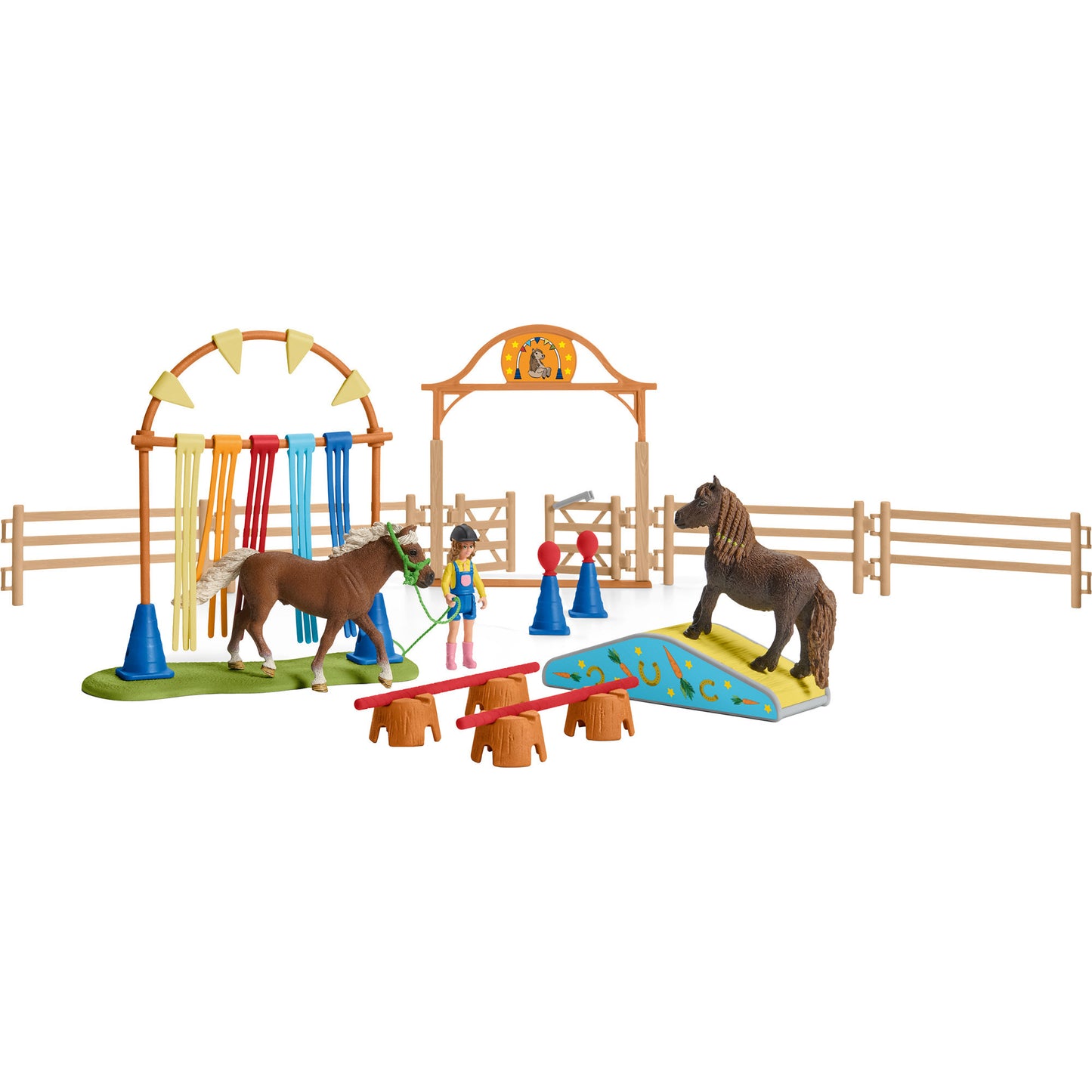 Agility bei der Pferdebox, Spielfigur