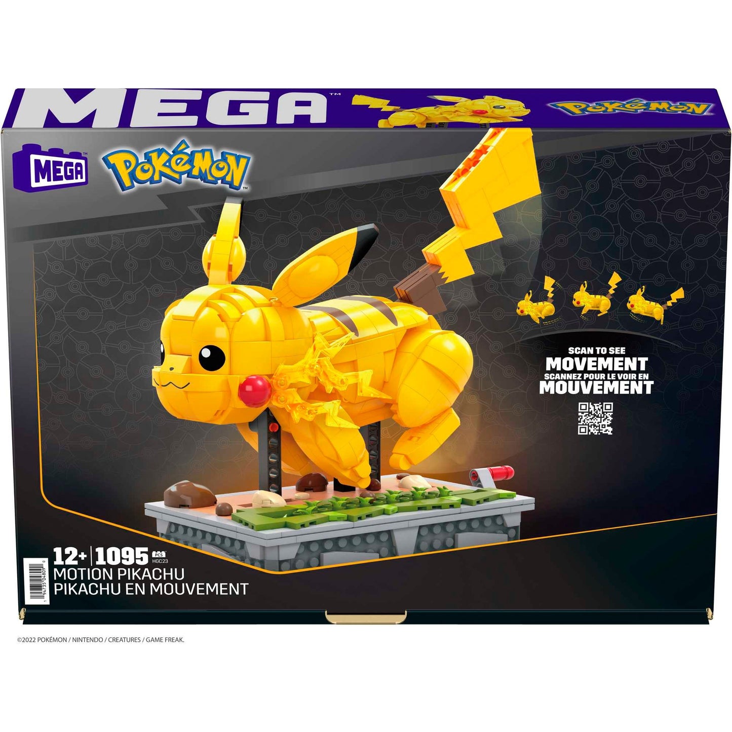 MEGA Pokémon Motion Pikachu , Konstruktionsspielzeug
