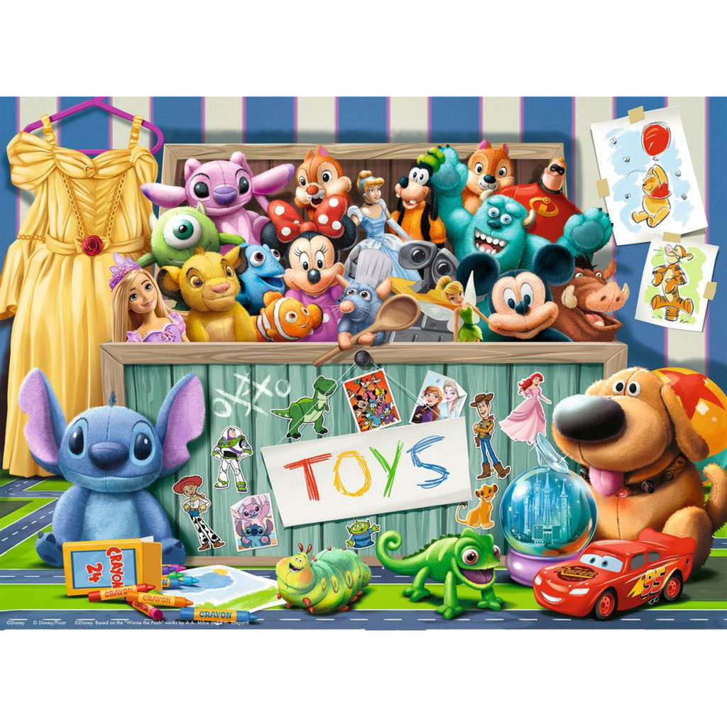 Kinderpuzzle Disney Pixar - Spielzeugsammlung