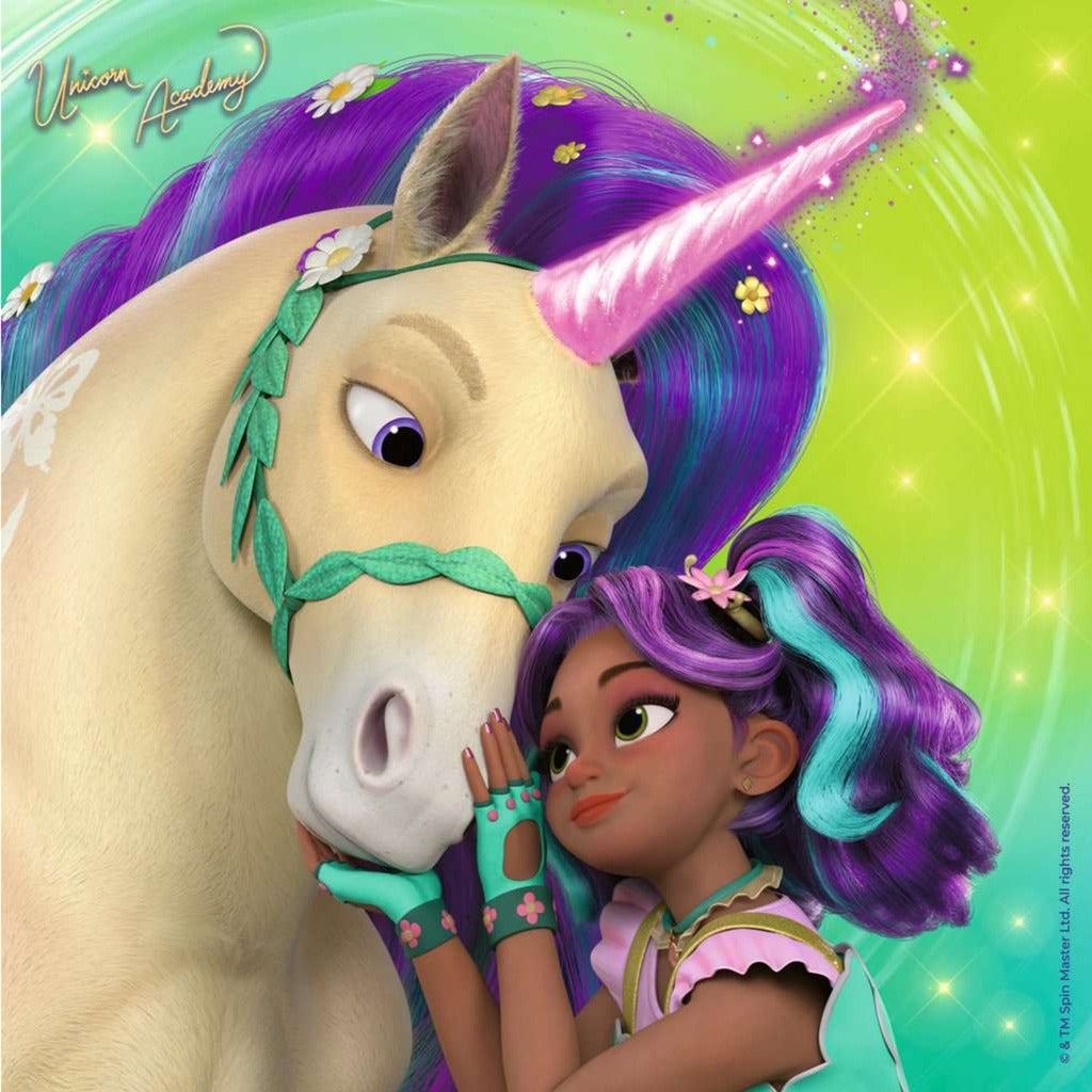Kinderpuzzle Unicorn Academy - Magie und Freundschaft