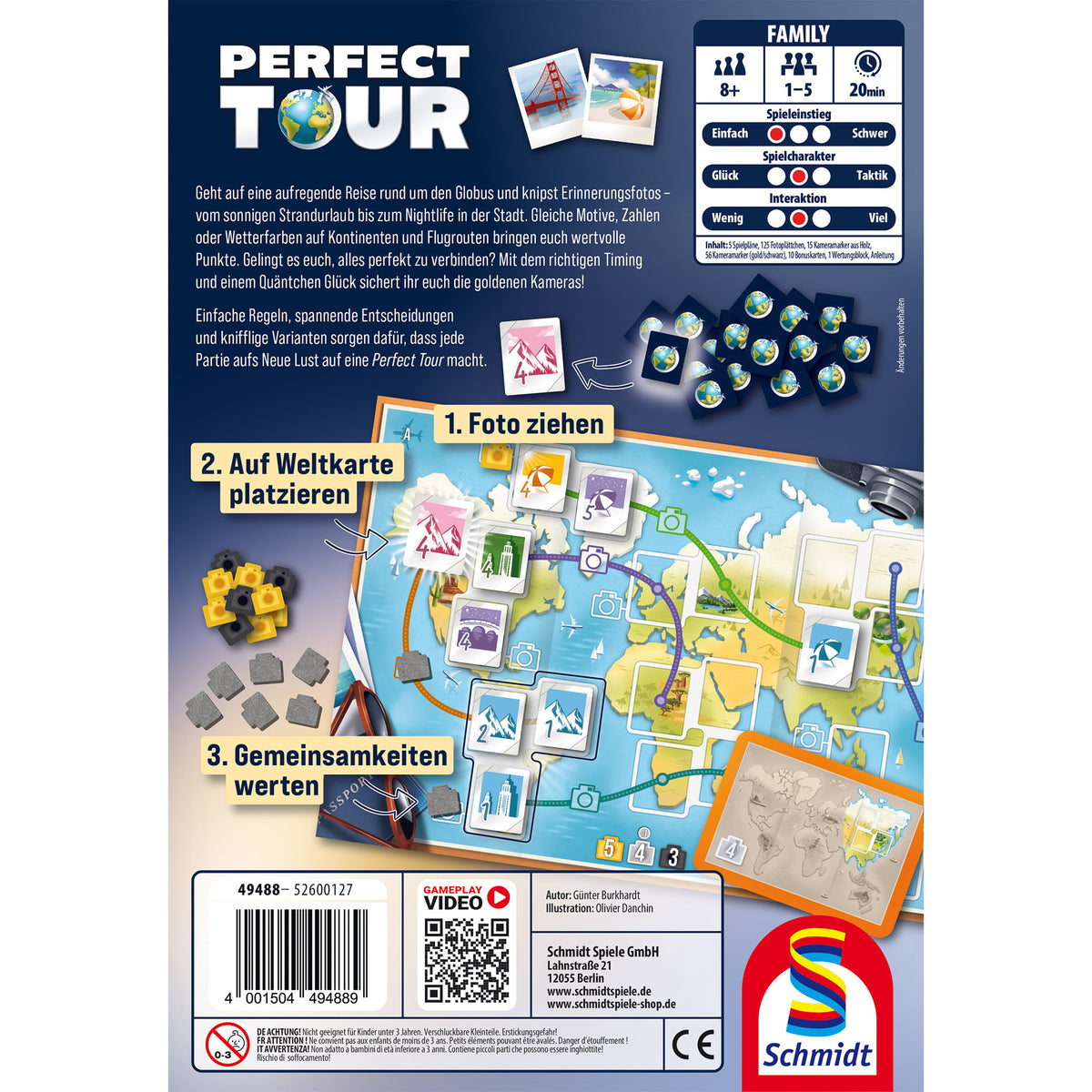 Perfect Tour, Brettspiel