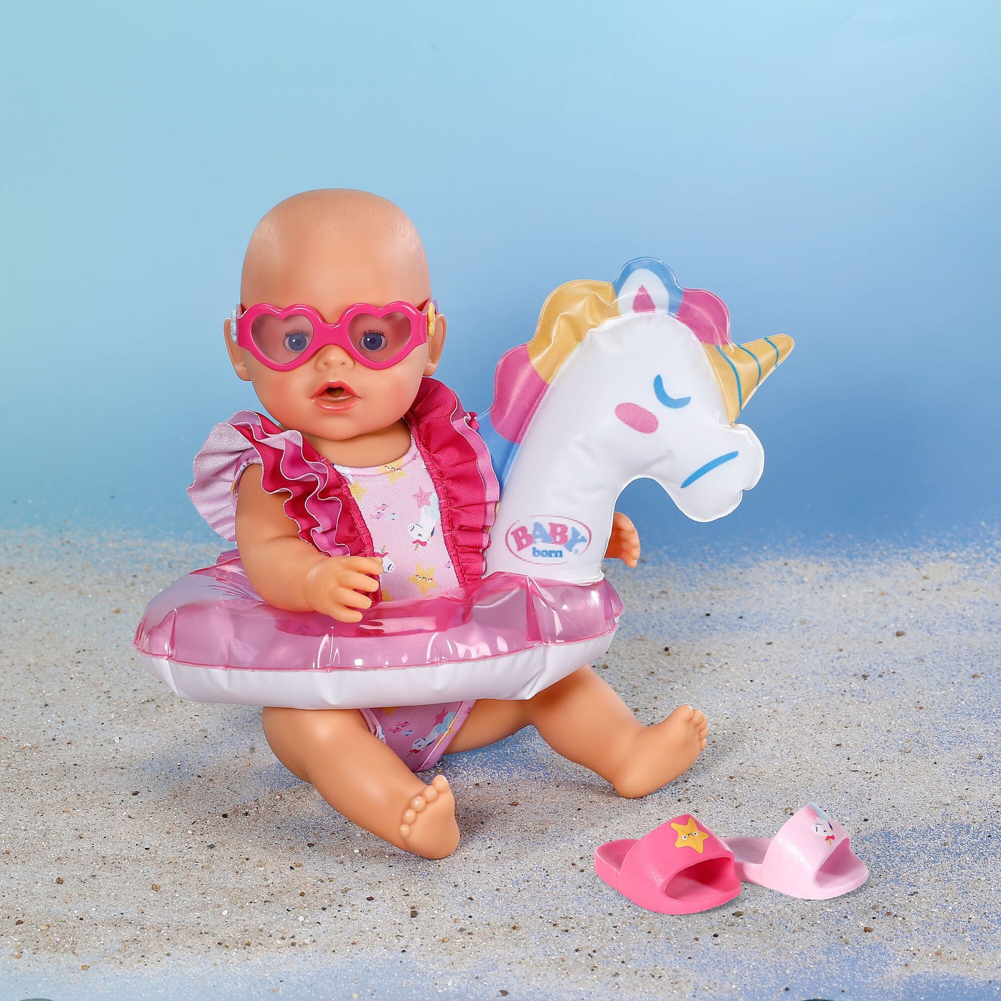 BABY born Schwimm-Set Einhorn 43cm, Puppenzubehör