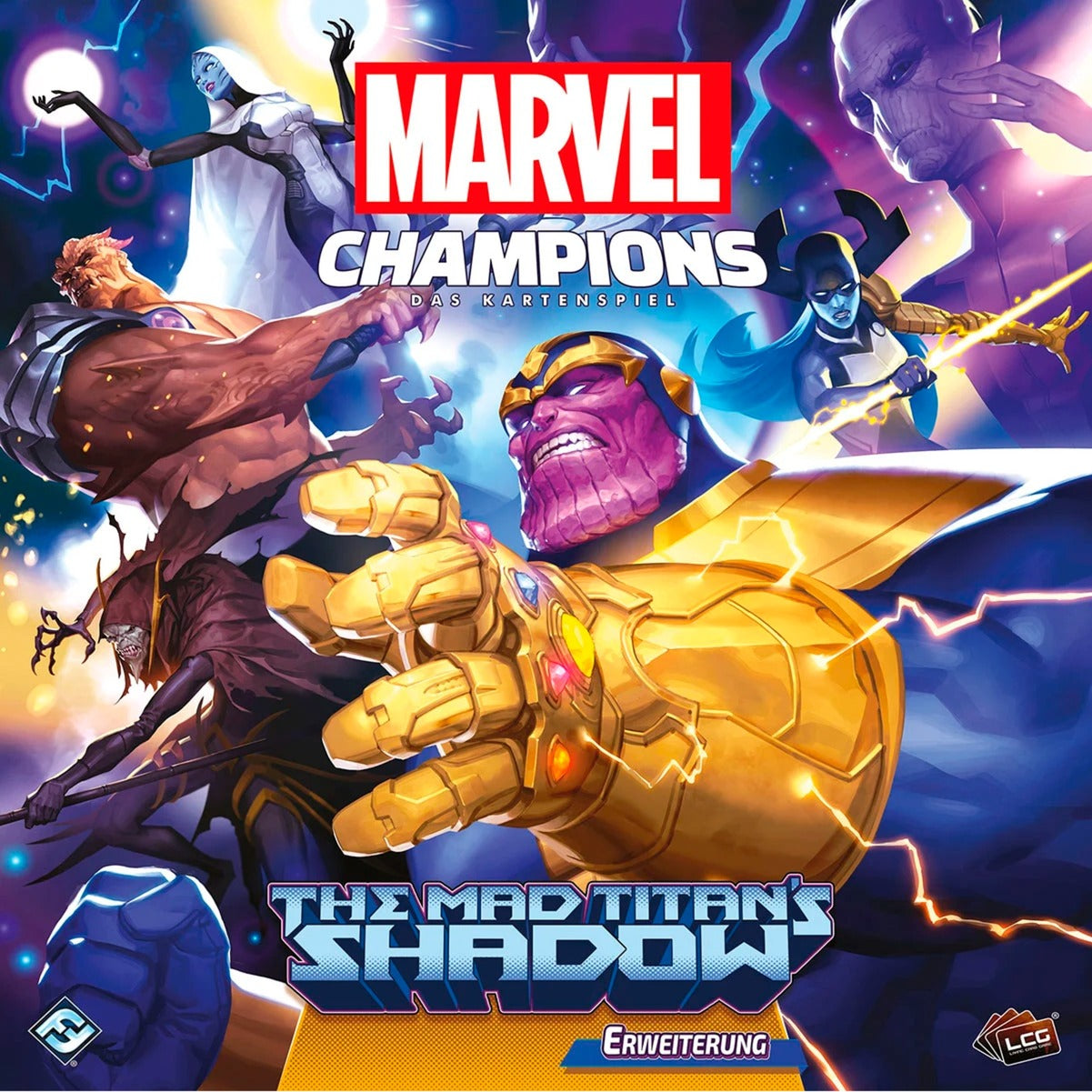 Asmodee Marvel Champions: Das Kartenspiel - The Mad Titan's Shadow