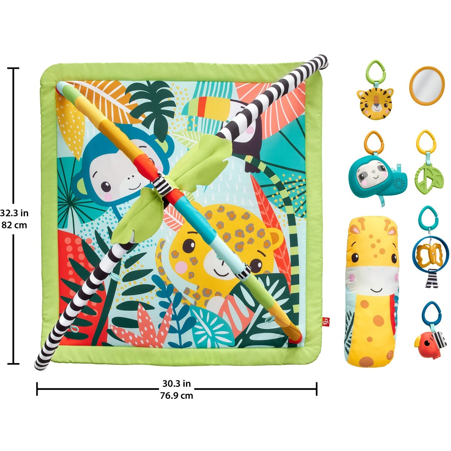 Fisher-Price Rainforest Spieldecke, Spielbogen/Decke