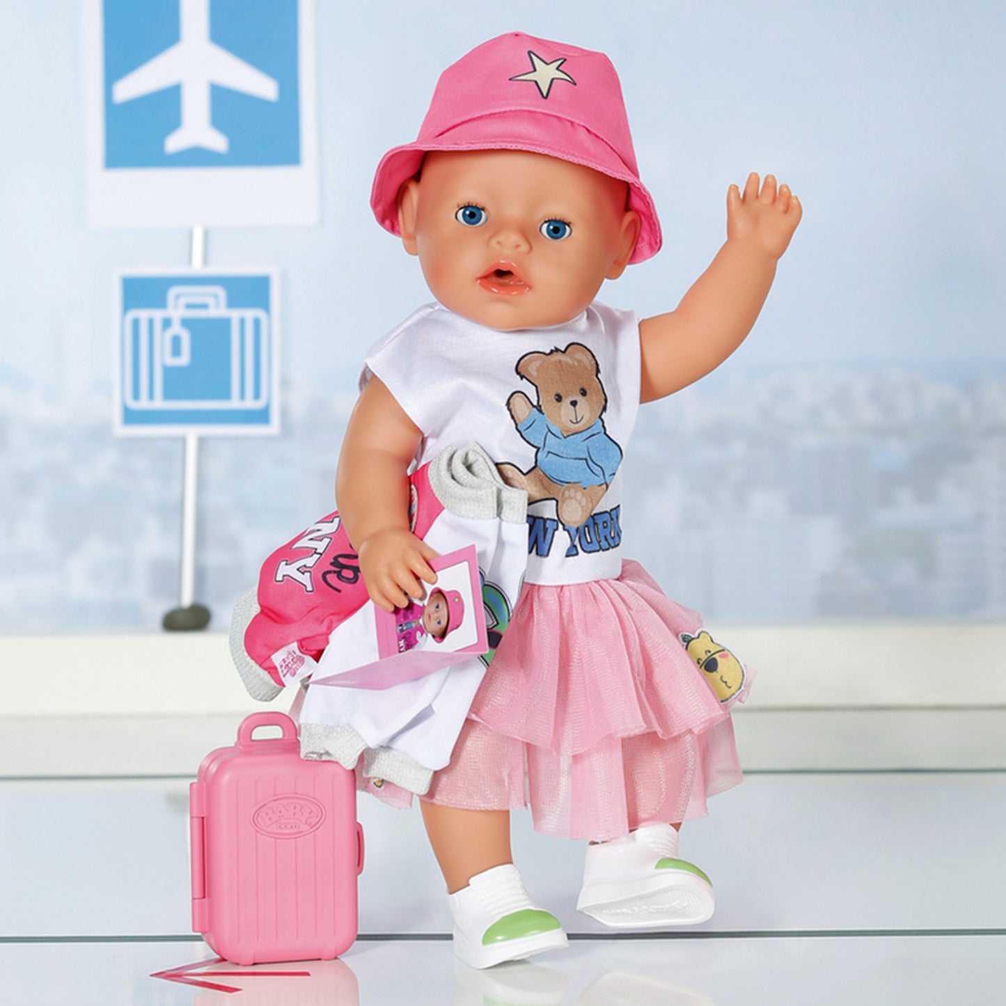 BABY born Deluxe Reise-Outfit 43 cm, Puppenzubehör
