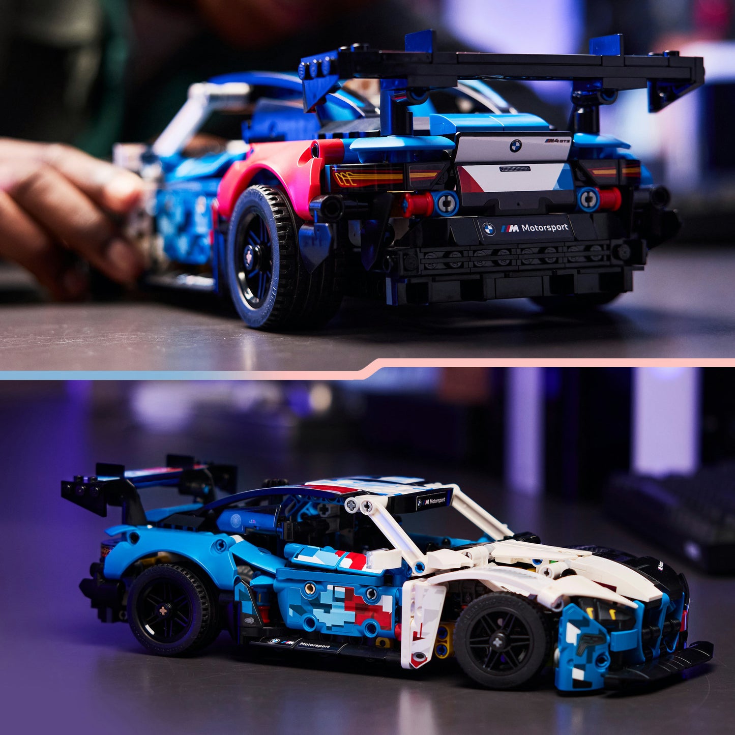 42226 Technic BMW M4 GT3 EVO Rennwagen, Konstruktionsspielzeug