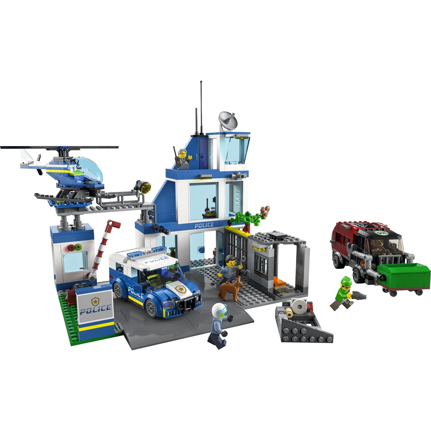 LEGO 60316 City Polizeistation, Konstruktionsspielzeug