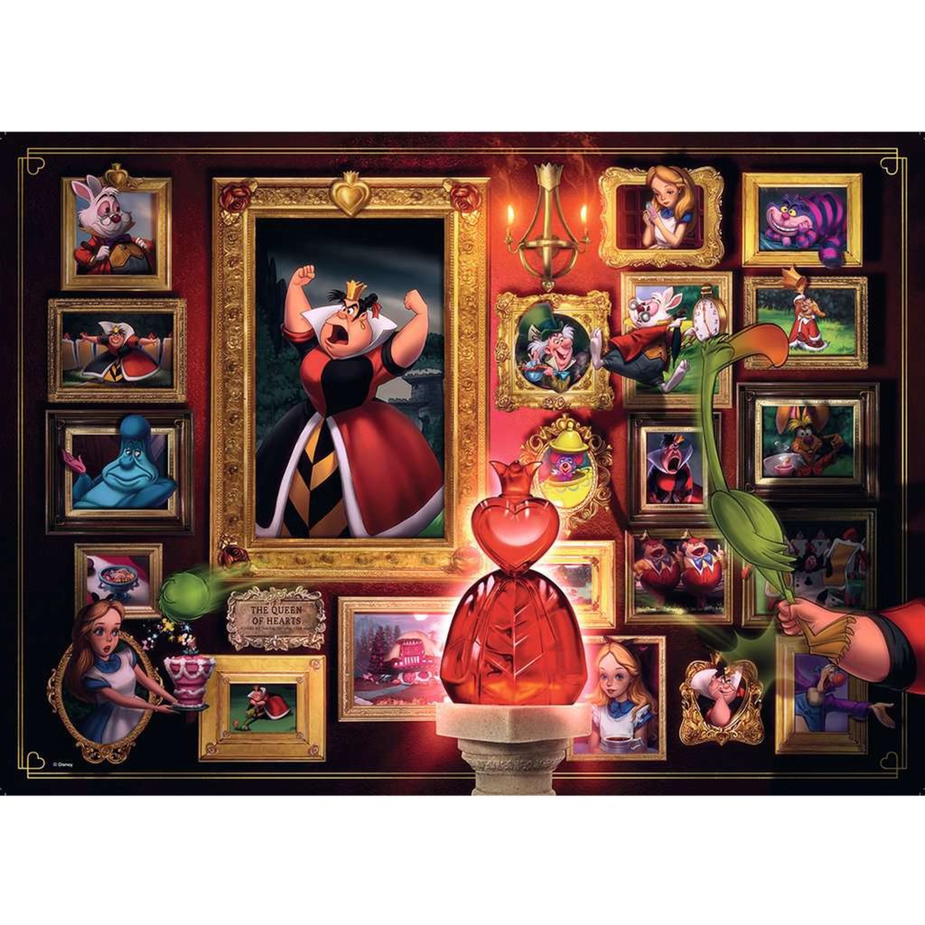 Ravensburger Puzzle Villainous: Queen of Hearts (1000 Teile)