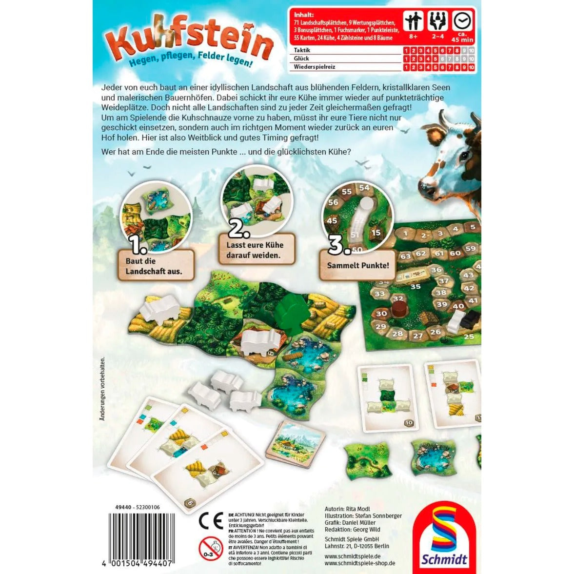 Schmidt Spiele Kuhfstein, Brettspiel