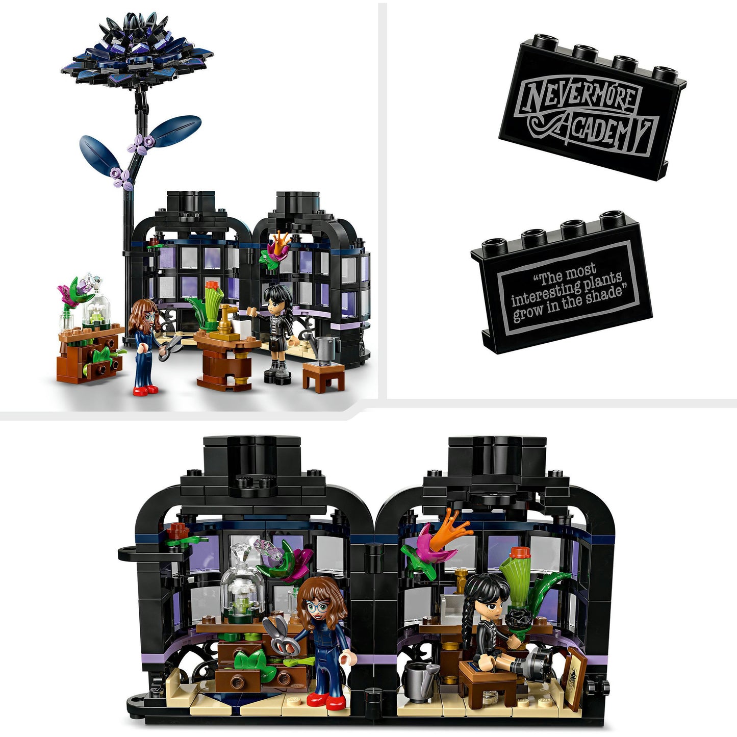76784 Wednesday Schwarze Dahlie, Konstruktionsspielzeug