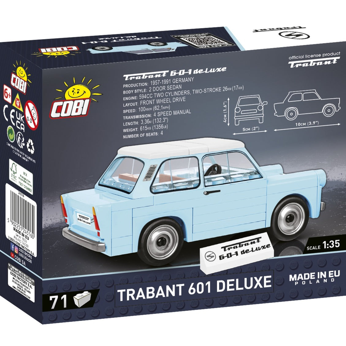 Trabant 601 Deluxe, Konstruktionsspielzeug