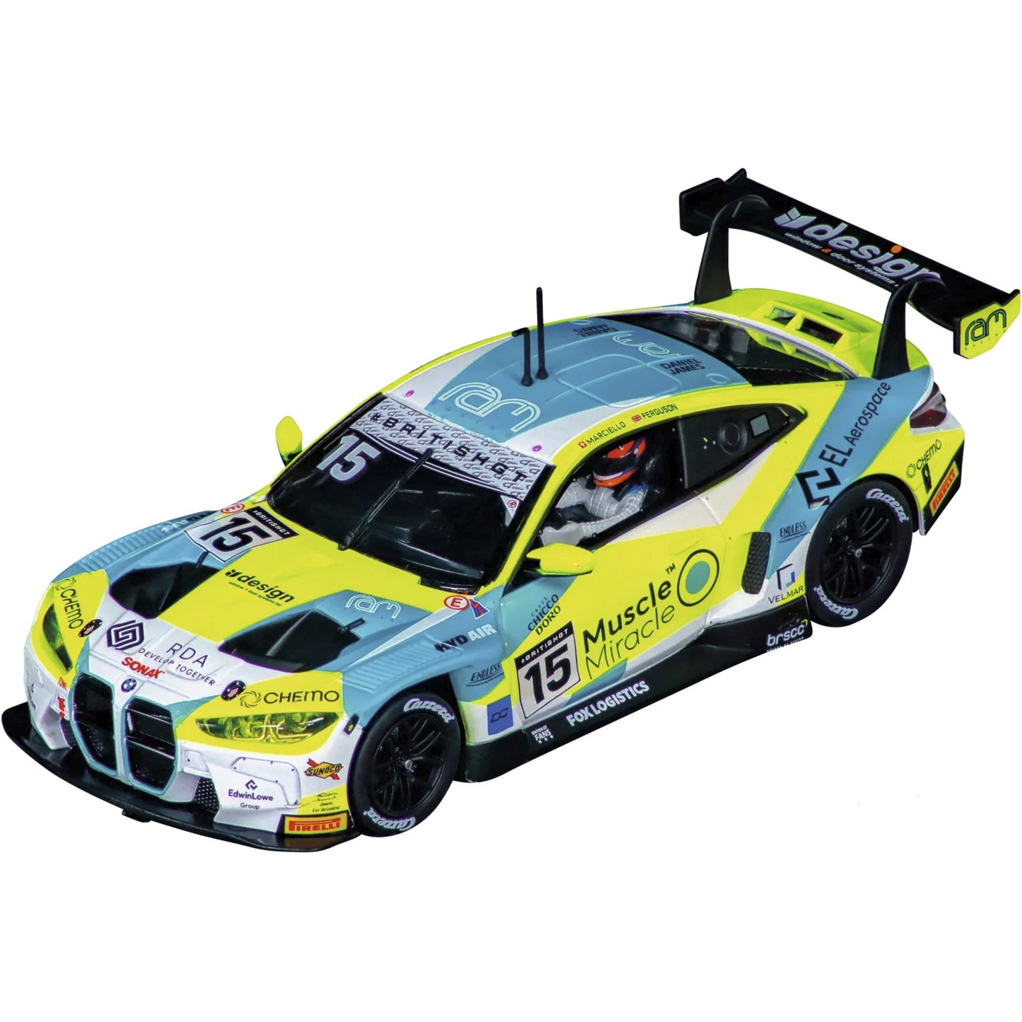 HYBRID BMW M4 GT3 RAM Racing, No. 15, Rennwagen