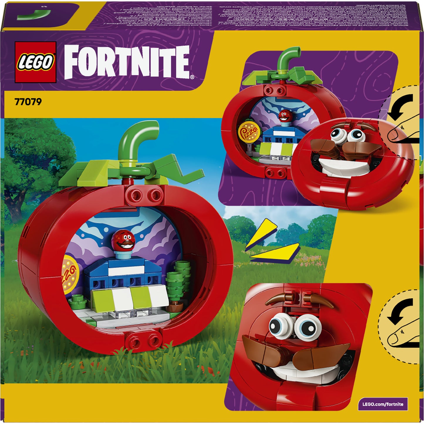 77079 Fortnite Tomatenkopf, Konstruktionsspielzeug