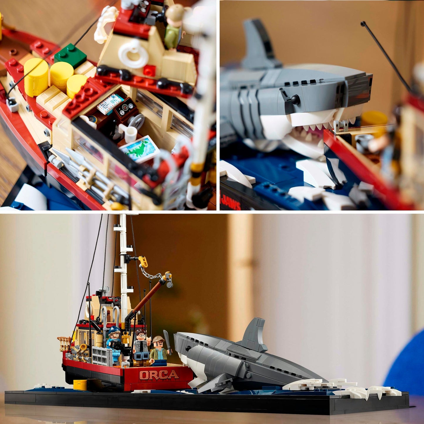 LEGO 21350 Ideas Der weiße Hai