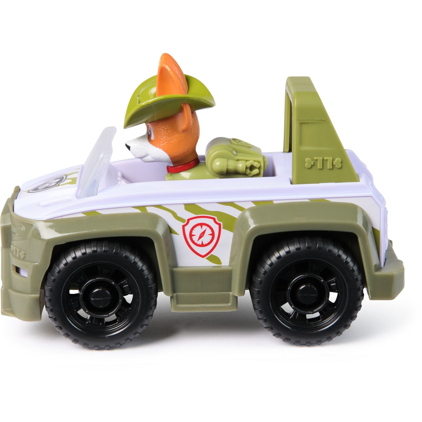 Paw Patrol - Dschungel Jeep mit Tracker Spielfigur, Spielfahrzeug