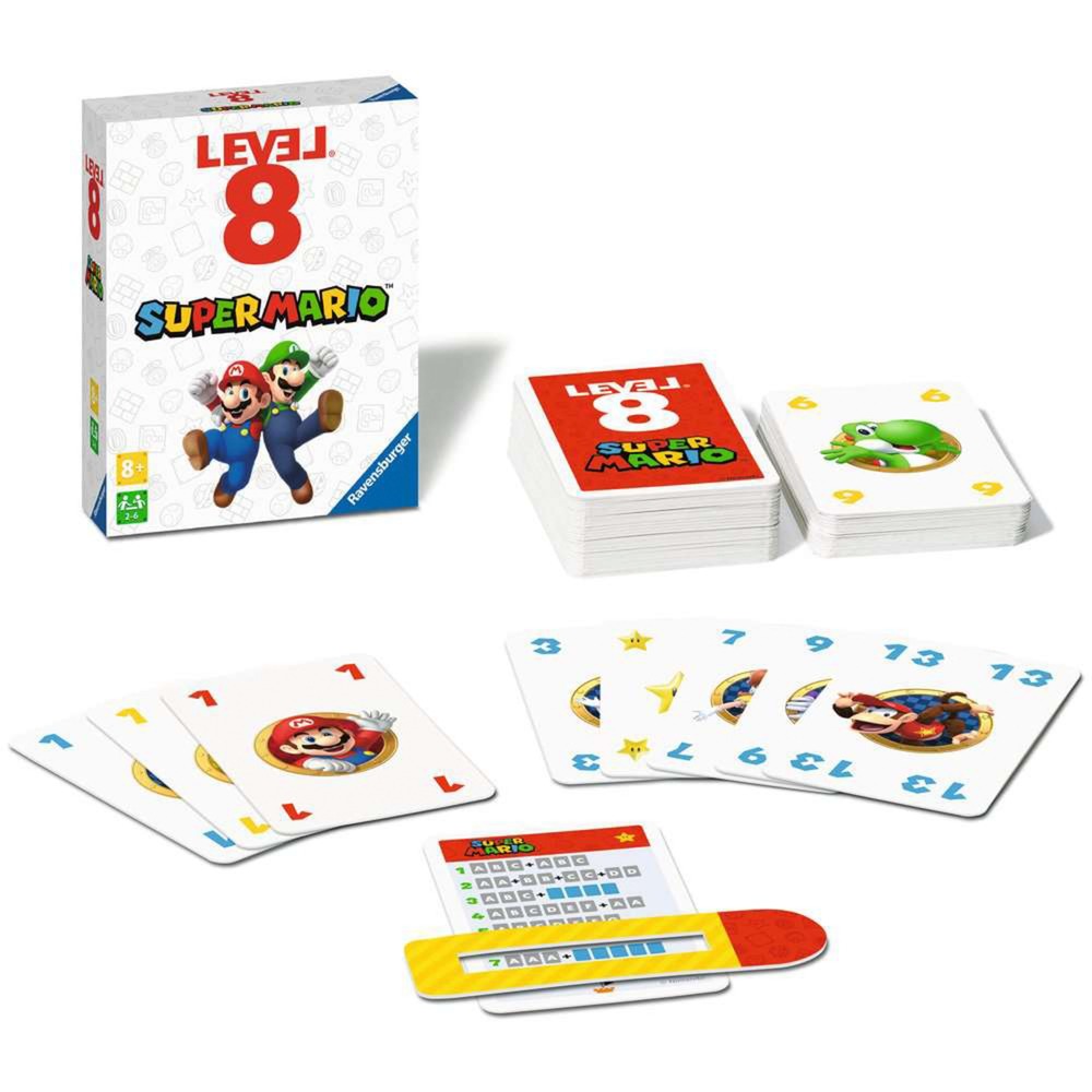 Ravensburger Level 8 Super Mario, Kartenspiel