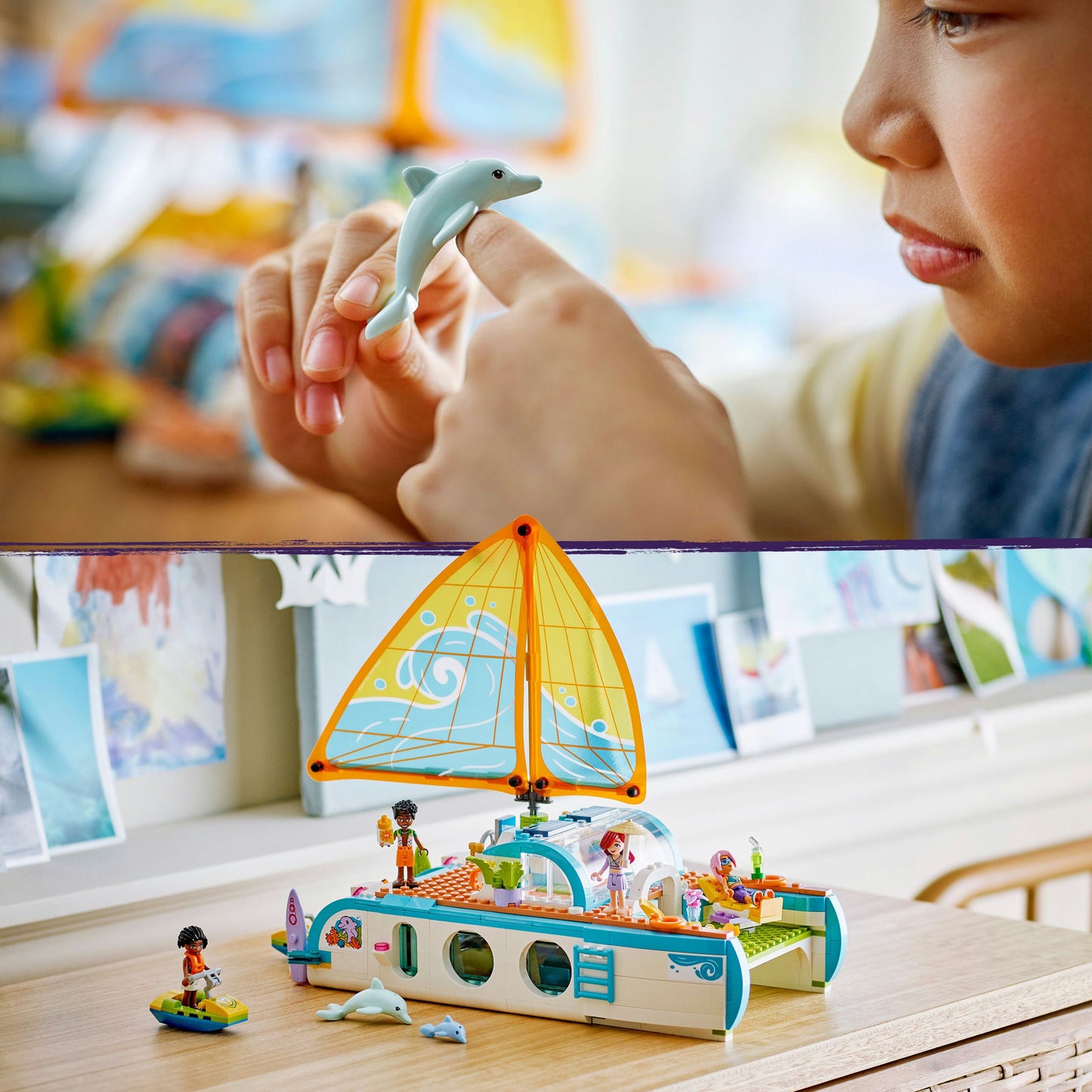 42664 Friends Segelabenteuer, Konstruktionsspielzeug