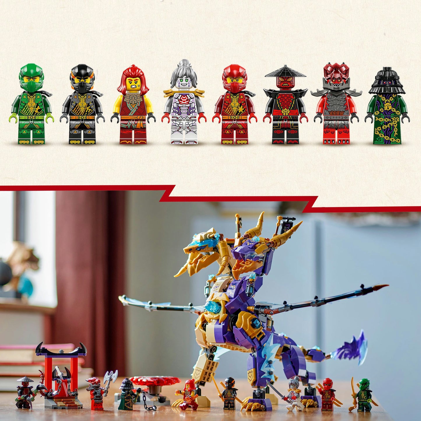 71836 Ninjago Lichtbogendrache, Konstruktionsspielzeug