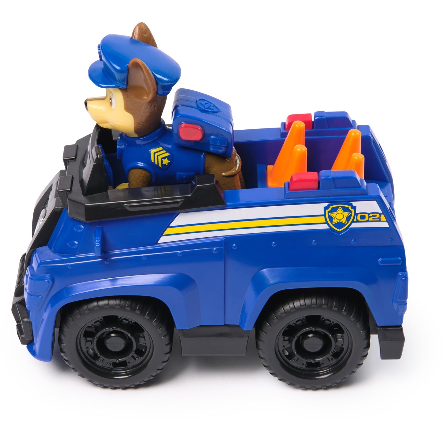 Paw Patrol - Polizei-Fahrzeug mit Chase Spielfigur, Spielfahrzeug