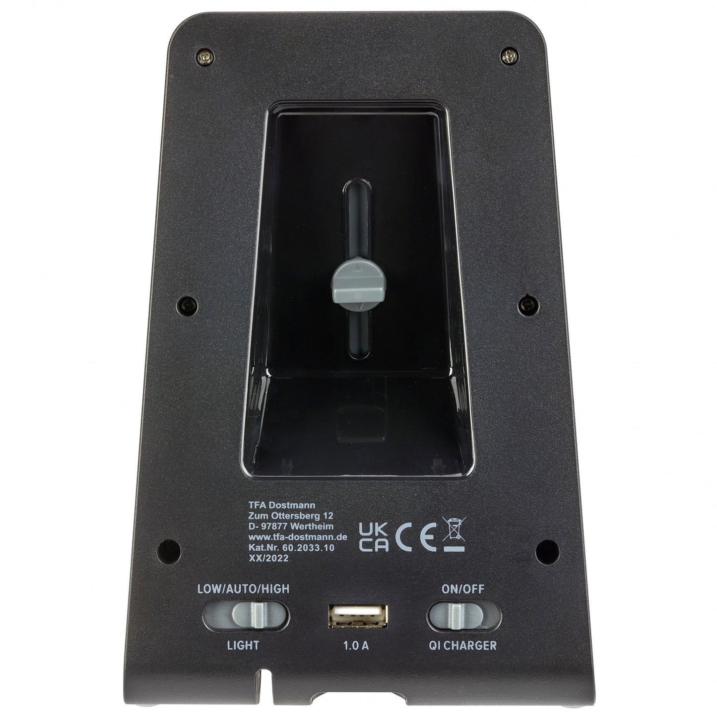 TFA Digitalwecker mit Induktions-Ladestation ICONcharge