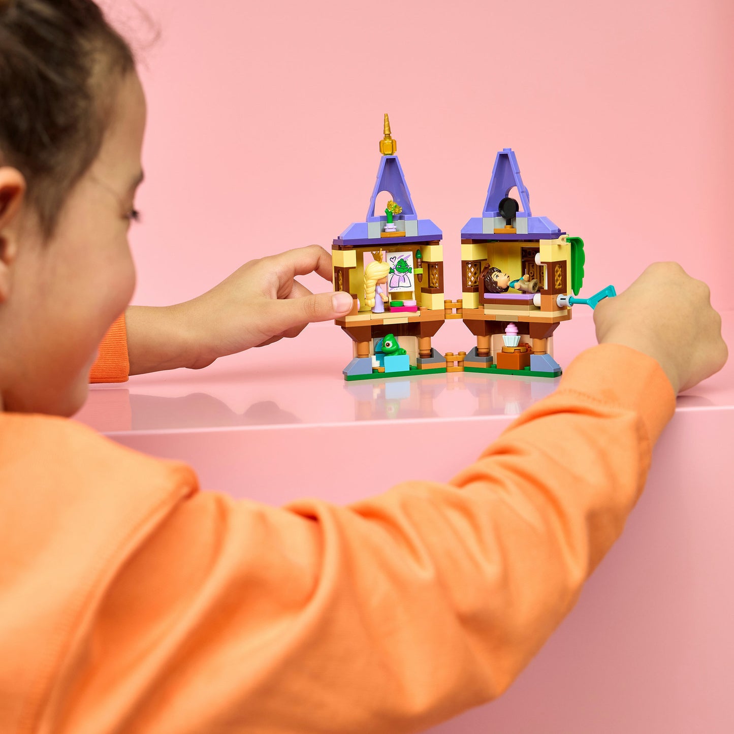 43294 Disney Princess Rapunzels Mini-Turm, Konstruktionsspielzeug