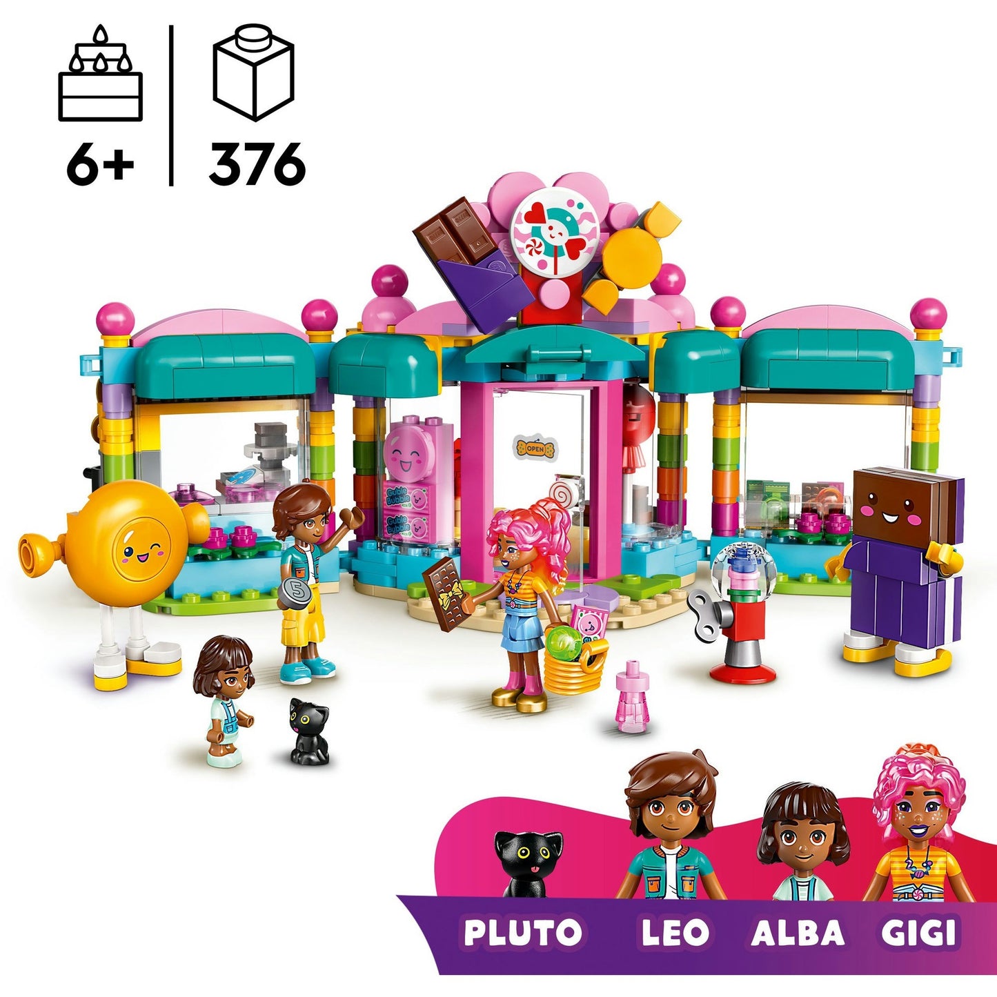 42649 Friends Heartlake City Süsswarenladen, Konstruktionsspielzeug