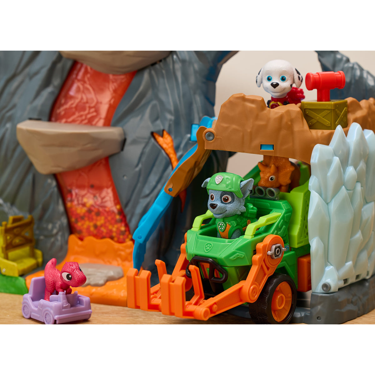 Paw Patrol: Der Dino Film - Super-Lava-Blast Vulkan-Spielset, Spielfigur