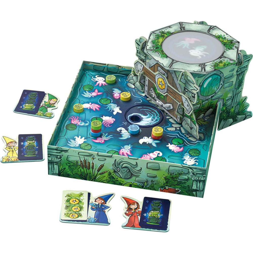 Drei Magier: Der geheimnisvolle Brunnen, Brettspiel