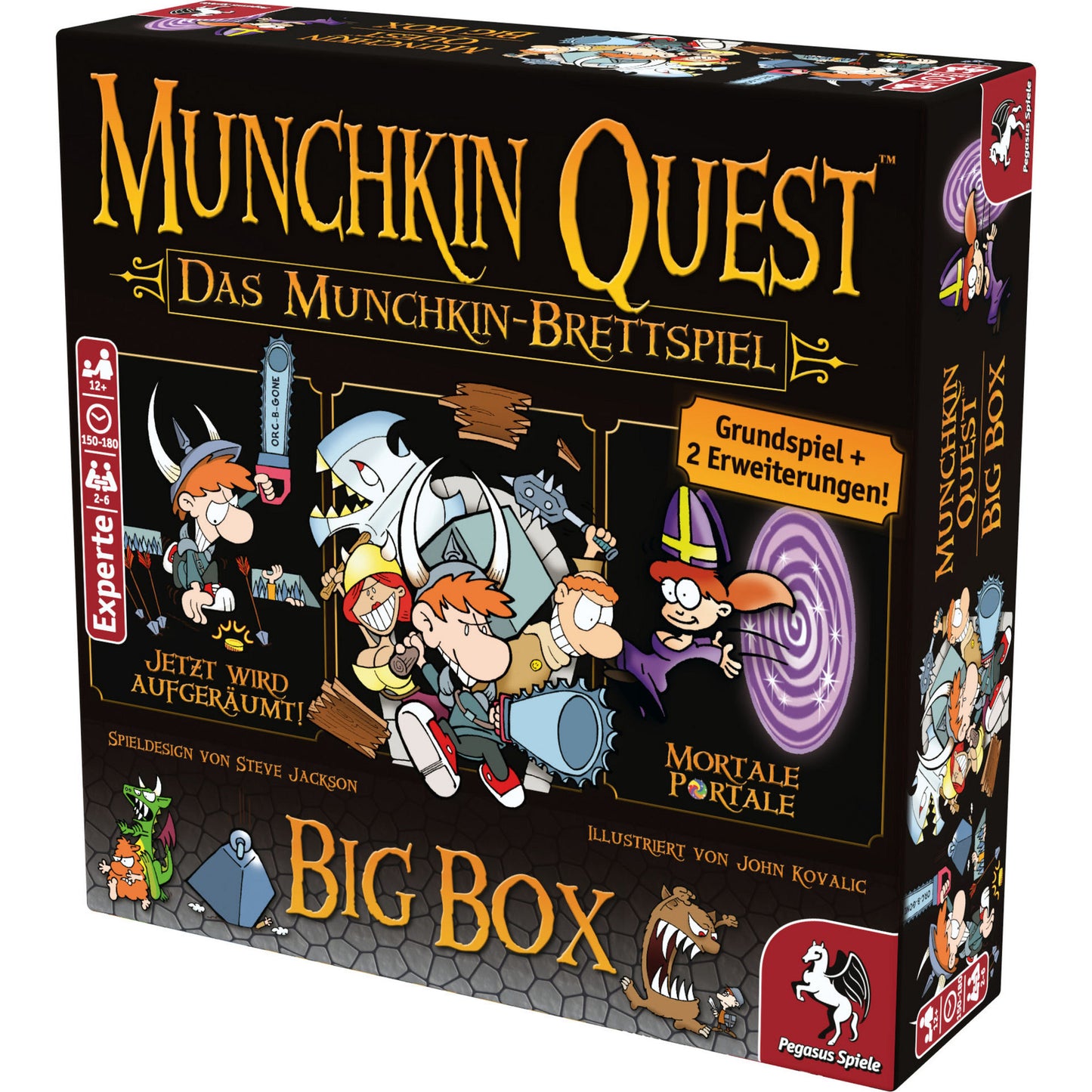 Munchkin Quest Big Box, Brettspiel